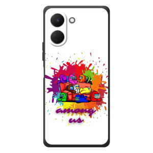 Чехол Амонг Ас для TECNO Spark Go 3 (AlphaPrint)