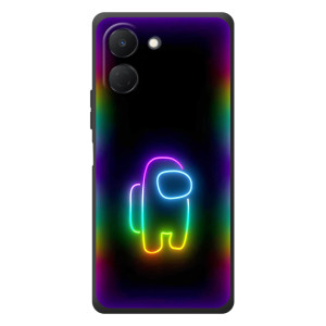 Чехол Амонг Ас для TECNO Spark Go 3 (AlphaPrint)