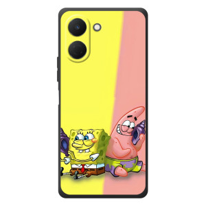 Чехол с картинкой Патрик на TECNO Spark Go 3 (Звонок)