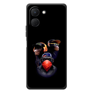Чехол с Обезьянами TECNO Spark Go 3 - (AlphaPrint)