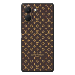 Чехол Стиль Louis Vuitton на TECNO Spark Go 3 – Фон Луи Виттон