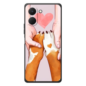 Чохол (ТПУ) Милі песики для TECNO Spark Go 3 – Любов до собак
