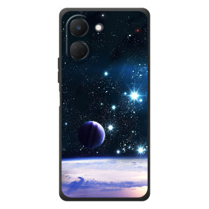 Чохол (ТПУ) з планетами на TECNO Spark Go 3 – Космічний вид