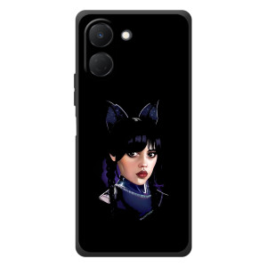 Чехлы Венсдей на TECNO Spark Go 3 Уэнсдей (AlphaPrint)