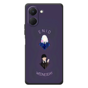 Чехлы Венсдей на TECNO Spark Go 3 Уэнсдей (AlphaPrint)