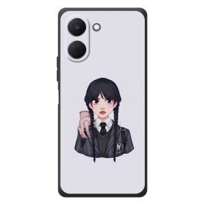 Чехлы Венсдей на TECNO Spark Go 3 Уэнсдей (AlphaPrint)