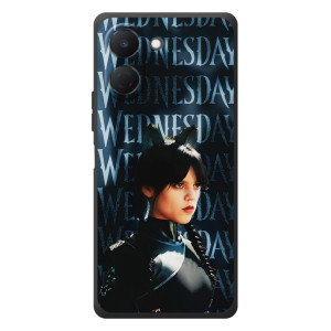 Чехлы Венсдей на TECNO Spark Go 3 Уэнсдей (AlphaPrint)