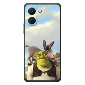 Чехол с мультфильмом Шрек на TECNO Spark Go 3