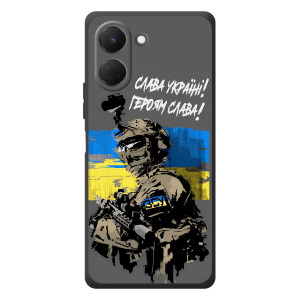 Патриотический Чехол для TECNO Spark Go 3 (Слава Украине)