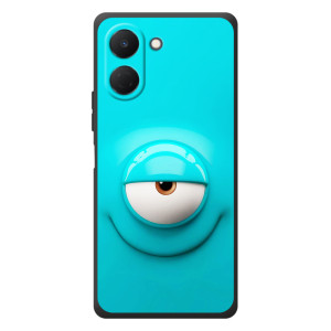 Силиконовые Чехлы (смешные стикеры) для TECNO Spark Go 3 – Одноглазик