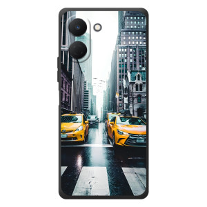 Силиконовый бампер (Работники) на TECNO Spark Go 3 – Такси