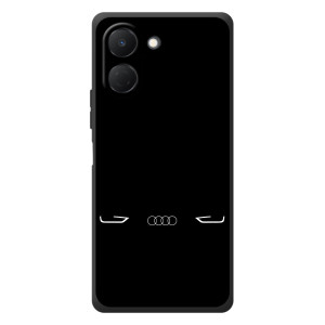 Силиконовый бампер с картинкой машины на TECNO Spark Go 3 – Силует Audi