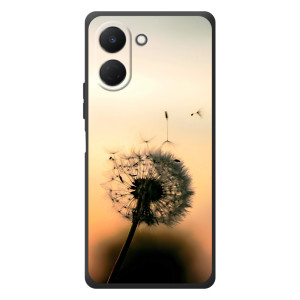 Силиконовый Чехол с одуванчиками на TECNO Spark Go 3 – Роздумаханый одуванчик