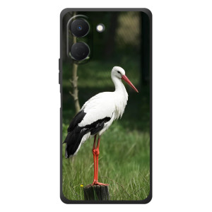 Силиконовый чехол с птичкой на TECNO Spark Go 3 – Лелека