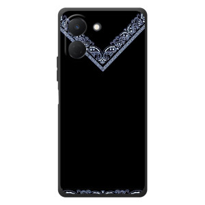 Силиконовый Чехол на TECNO Spark Go 3 – Воротник вышиванки