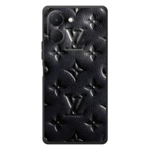 Текстурный Чехол Louis Vuitton для 

ТЕКО Спарк Го 3 
 – Черный ЛВ