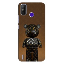 Чохли для TECNO Spark Power 2 (LC8) - Bearbrick Louis Vuitton (PREMIUMPrint)