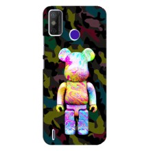 Чехлы для TECNO Spark Power 2 (LC8) - Bearbrick Louis Vuitton (PREMIUMPrint) (Яркий Bearbrick)