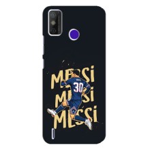 Чохли для TECNO Spark Power 2 (LC8) (Leo чемпіон) (AlphaPrint) (Messi ПСЖ)