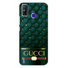 Чехлы ГУЧЧИ для Техно Спарк Павер 2 (AlphaPrint) (Текстура Гуччи)