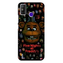 Чохли П'ять ночей з Фредді для Техно Спарк Повер 2 (Freddy)