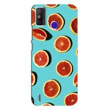 Чехлы с Фруктами для TECNO Spark Power 2 (LC8) (VPrint) (Грейпфрут)