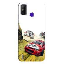 Чехлы с Машинами на Техно Спарк Павер 2 (VPrint) (Гоночные Тачки)