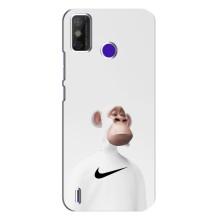 Чехлы с Обезьянами NFT для TECNO Spark Power 2 (LC8) (AlphaPrint) (обезьяна NFT Nike)