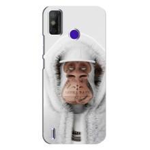 Чехлы с Обезьянами NFT для TECNO Spark Power 2 (LC8) (AlphaPrint) (обезьяна NFT в тату)
