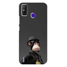 Чехлы с Обезьянами NFT для TECNO Spark Power 2 (LC8) (AlphaPrint) (Обезьяна NFT)