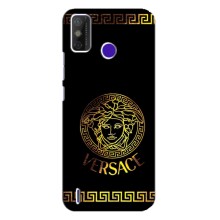 Чехлы VERSACE для Техно Спарк Павер 2 (PREMIUMPrint) – Logo Versace