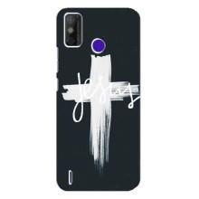 Чехол для TECNO Spark Power 2 (LC8) (AlphaPrint) - (Христианские) (Иисус)
