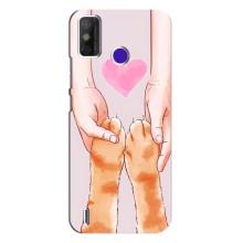 Чехол на Техно Спарк Павер 2 с Котами (VPrint) (Любовь к котикам)