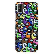 Чехол Амонг Ас для TECNO Spark Power 2 (LC8) (AlphaPrint) (Убит)