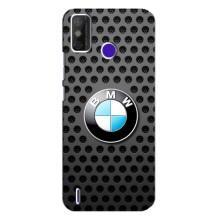 Чехол для Техно Спарк Павер 2 - с принтом БМВ (AlphaPrint) (Знак БМВ)