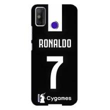 Чехол Криштиану Роналду для TECNO Spark Power 2 (LC8) (AlphaPrint) (RONALDO 7)