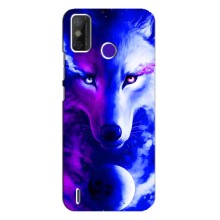 Чехол с Волком на TECNO Spark Power 2 (LC8)