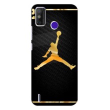 Силиконовый Чехол Nike Air Jordan на Техно Спарк Повер 2 (Джордан 23)