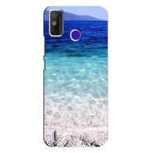 Силиконовый чехол с КАРТИНКАМИ лето для TECNO Spark Power 2 (LC8) (AlphaPrint) (Море)