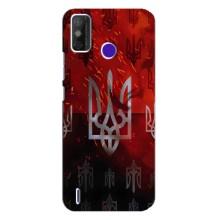 Украинские Чехлы для TECNO Spark Power 2 (LC8) с картинкой УПА (AlphaPrint) (ГЕРБ УПА)
