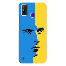 Украинские Чехлы для TECNO Spark Power 2 (LC8) с картинкой УПА (AlphaPrint) (Степан Бандера)