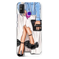 Силіконовый Чохол на TECNO Spark Power 2 (LC8) з картинкой Модных девушек – Мода