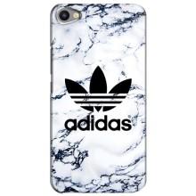 Чехлы Адидас для Meizu U20 (AlphaPrint) (Адидас на мраморе)