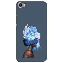 Чехлы (ART) Цветы на Meizu U20 (VPrint) (Цветы на голове)