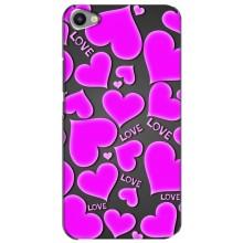 Чехлы для любимой на Мейзу Ю20 (VPrint) (Pink hearts)