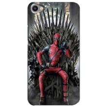 Чехлы Фильмы для Мейзу Ю20 (VPrint) – Дэдпул на троне