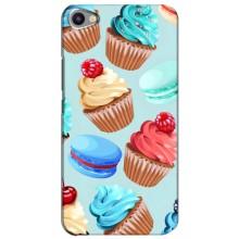 Чехлы с Фруктами для Meizu U20 (VPrint) (Кексики)