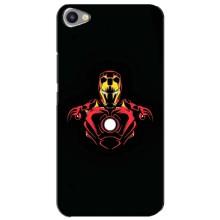 Чехлы с героями Марвел Meizu U20 (VPrint) – Человек железный