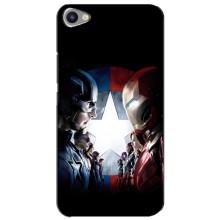 Чехлы с героями Марвел Meizu U20 (VPrint) – Марвел стайл