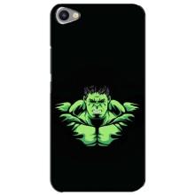 Чехлы с героями Марвел Meizu U20 (VPrint) – Зелёный Халк